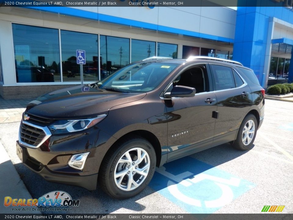 2020 Chevrolet Equinox LT AWD Chocolate Metallic / Jet Black Photo #1