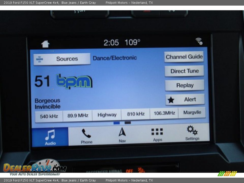 2019 Ford F150 XLT SuperCrew 4x4 Blue Jeans / Earth Gray Photo #16