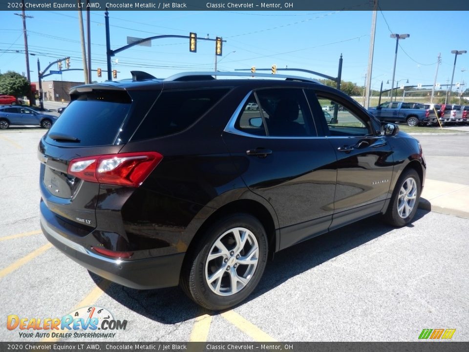 2020 Chevrolet Equinox LT AWD Chocolate Metallic / Jet Black Photo #4