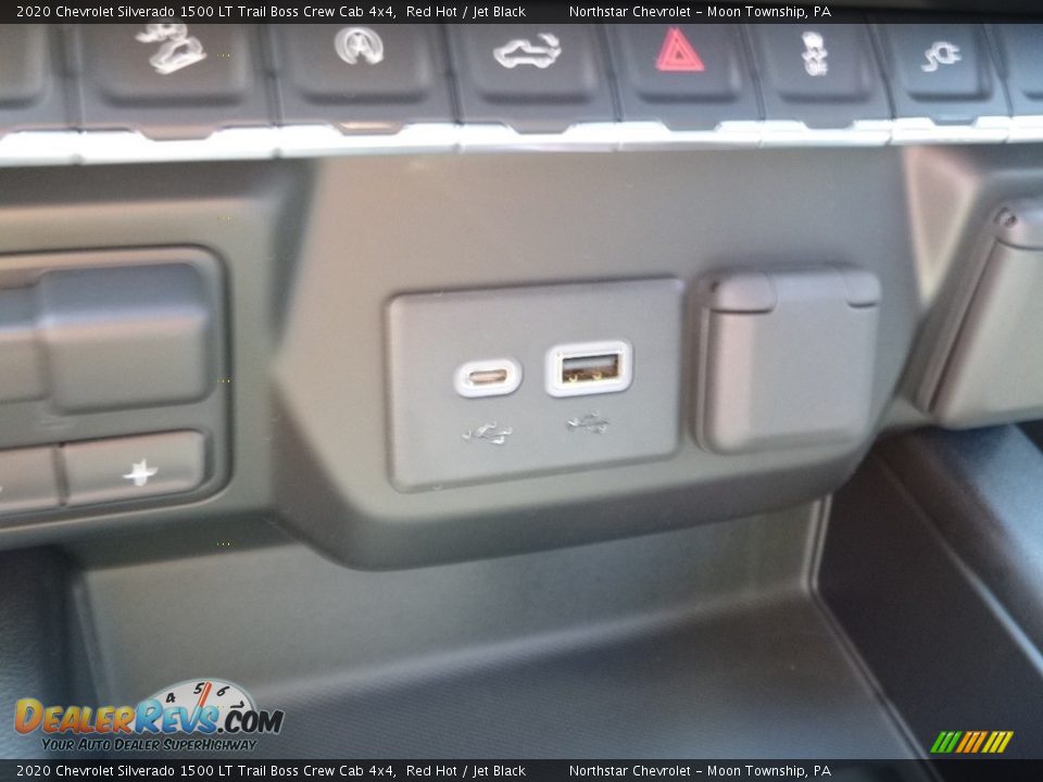 2020 Chevrolet Silverado 1500 LT Trail Boss Crew Cab 4x4 Red Hot / Jet Black Photo #20