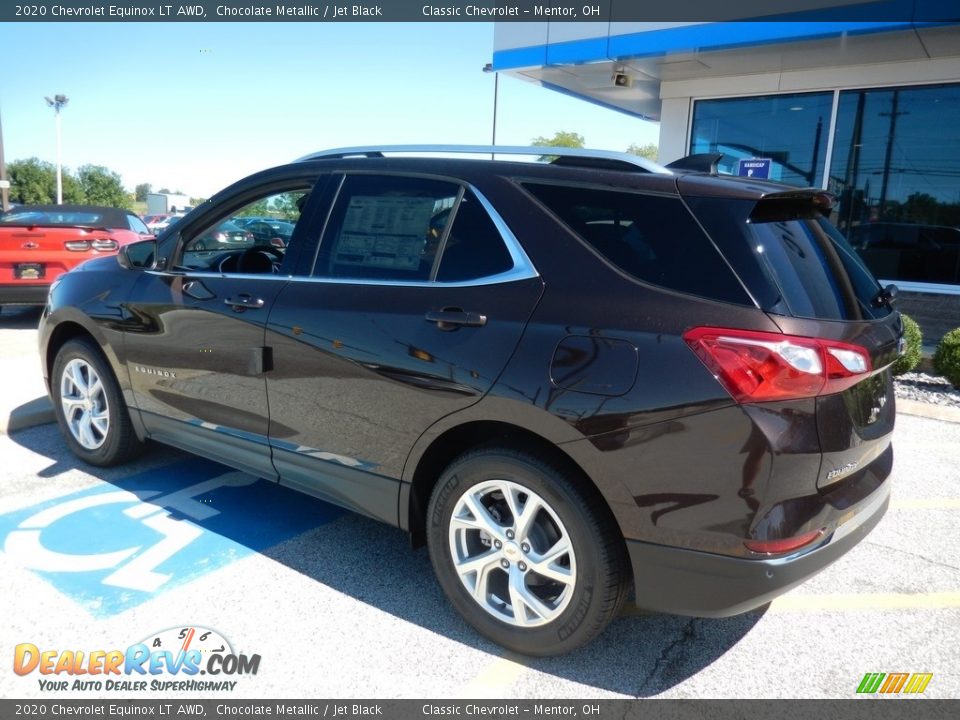 2020 Chevrolet Equinox LT AWD Chocolate Metallic / Jet Black Photo #5