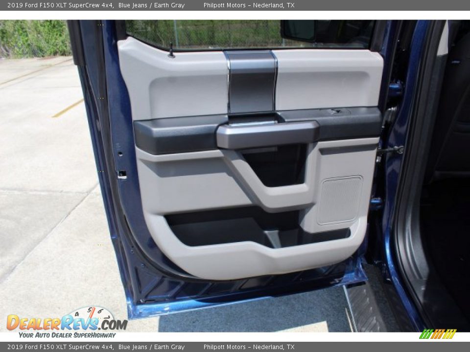 2019 Ford F150 XLT SuperCrew 4x4 Blue Jeans / Earth Gray Photo #20