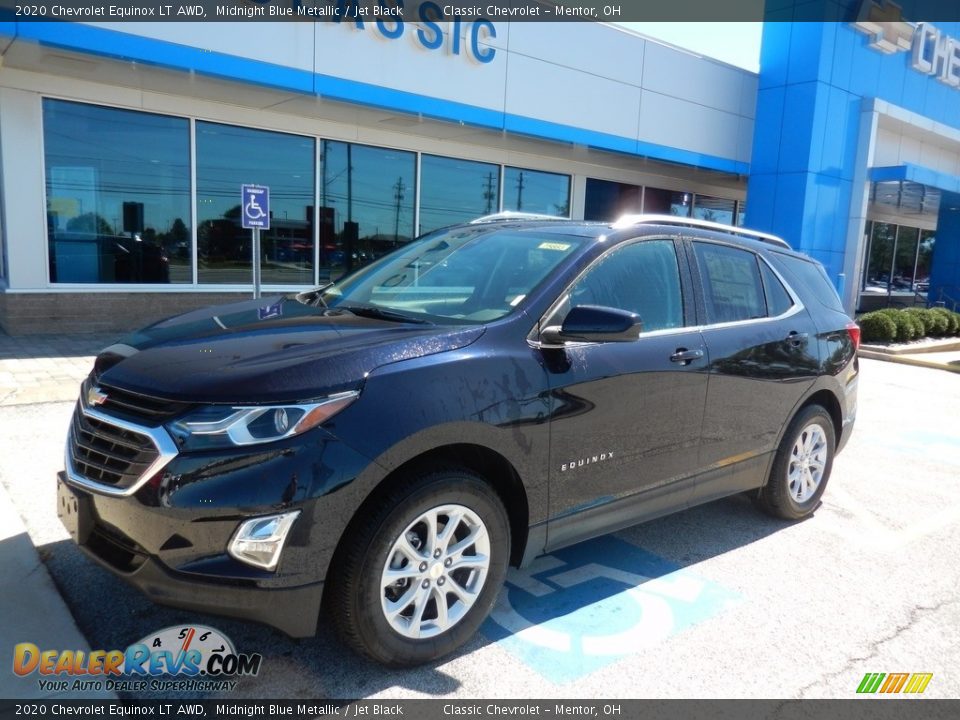 2020 Chevrolet Equinox LT AWD Midnight Blue Metallic / Jet Black Photo #1