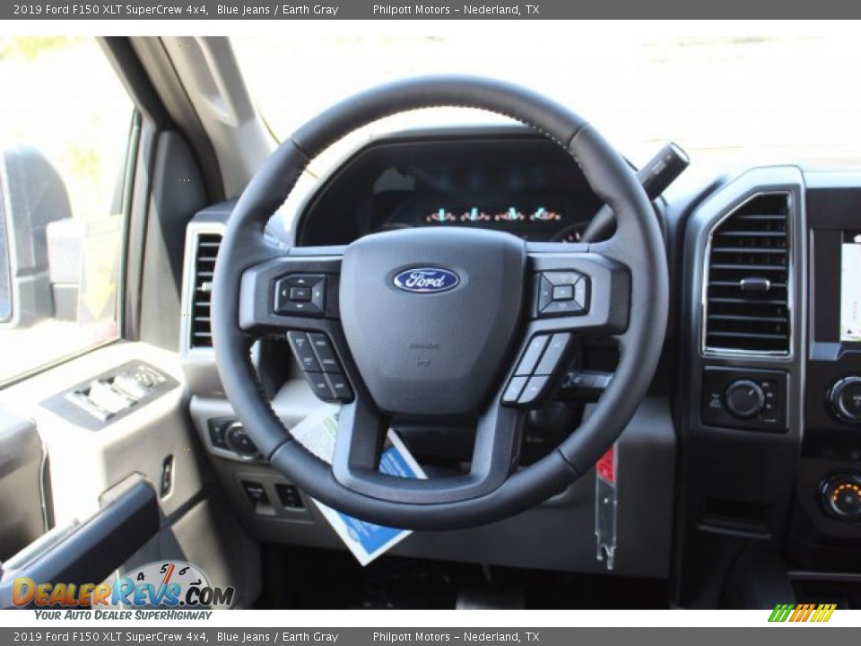 2019 Ford F150 XLT SuperCrew 4x4 Blue Jeans / Earth Gray Photo #23