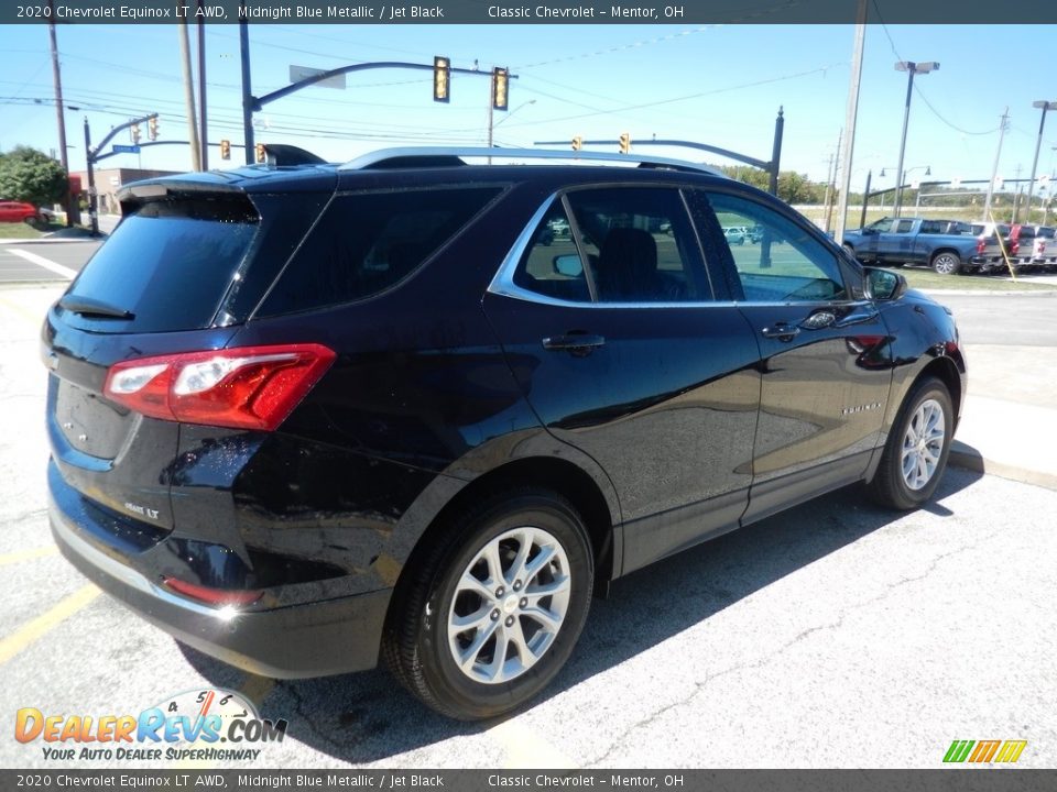 2020 Chevrolet Equinox LT AWD Midnight Blue Metallic / Jet Black Photo #4