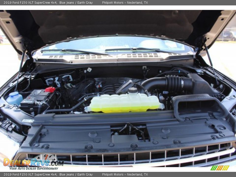 2019 Ford F150 XLT SuperCrew 4x4 Blue Jeans / Earth Gray Photo #25