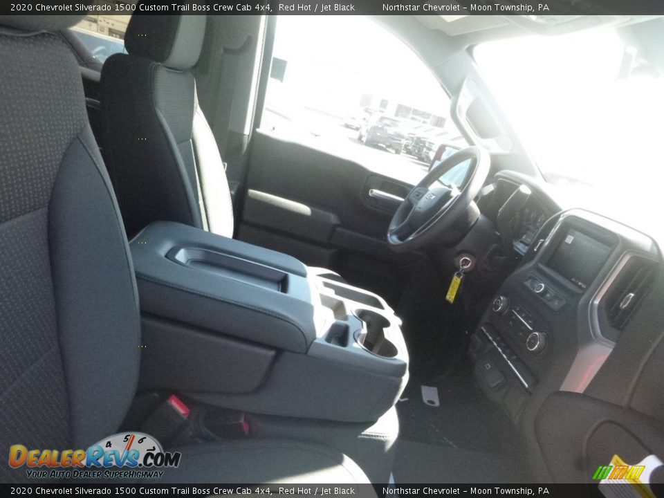 2020 Chevrolet Silverado 1500 Custom Trail Boss Crew Cab 4x4 Red Hot / Jet Black Photo #8