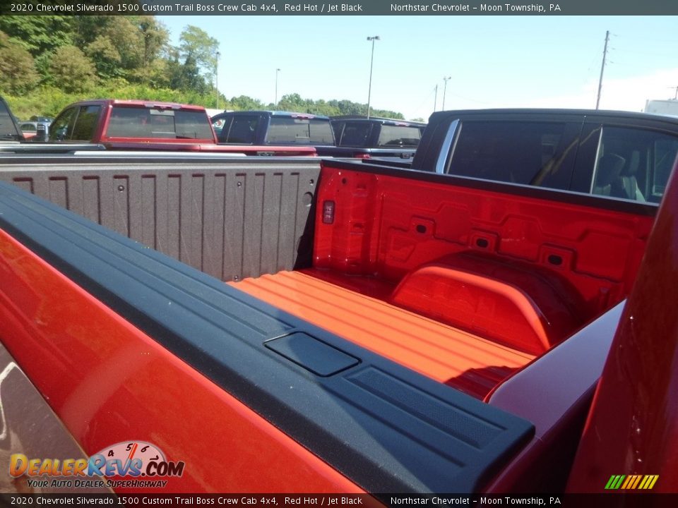 2020 Chevrolet Silverado 1500 Custom Trail Boss Crew Cab 4x4 Red Hot / Jet Black Photo #10