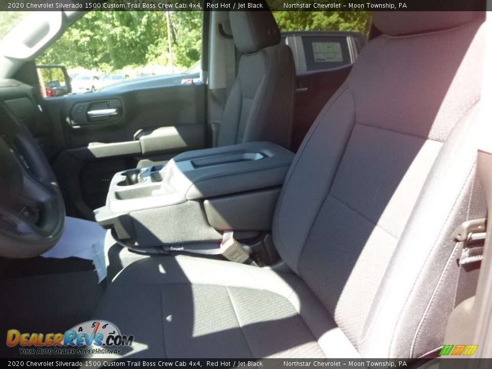 2020 Chevrolet Silverado 1500 Custom Trail Boss Crew Cab 4x4 Red Hot / Jet Black Photo #13