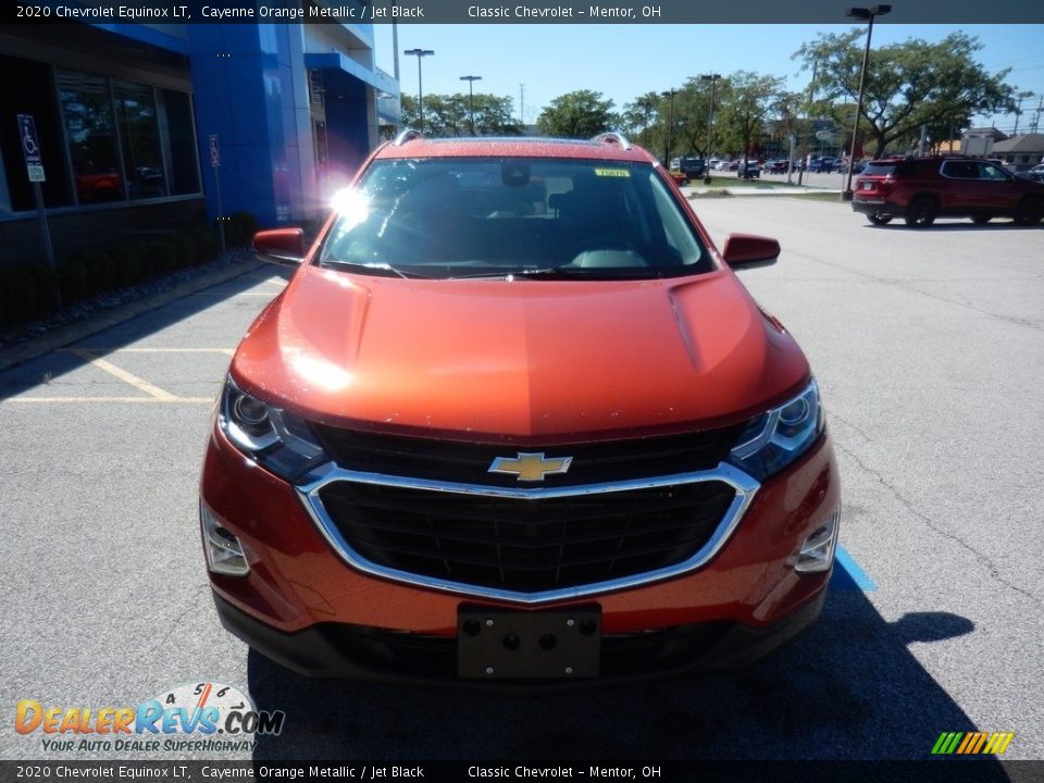 2020 Chevrolet Equinox LT Cayenne Orange Metallic / Jet Black Photo #2