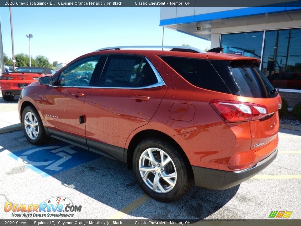 2020 Chevrolet Equinox LT Cayenne Orange Metallic / Jet Black Photo #5