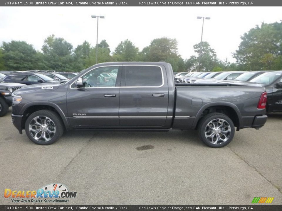 Granite Crystal Metallic 2019 Ram 1500 Limited Crew Cab 4x4 Photo #2