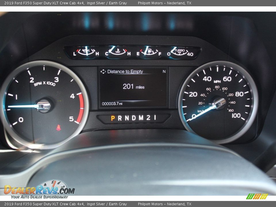 2019 Ford F350 Super Duty XLT Crew Cab 4x4 Ingot Silver / Earth Gray Photo #13