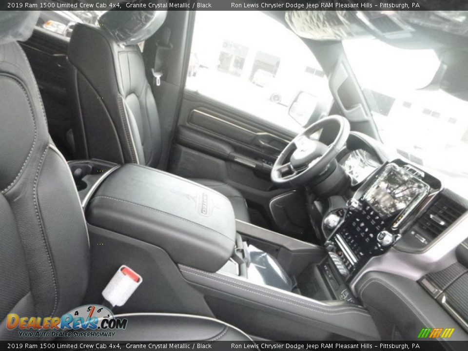 Front Seat of 2019 Ram 1500 Limited Crew Cab 4x4 Photo #10