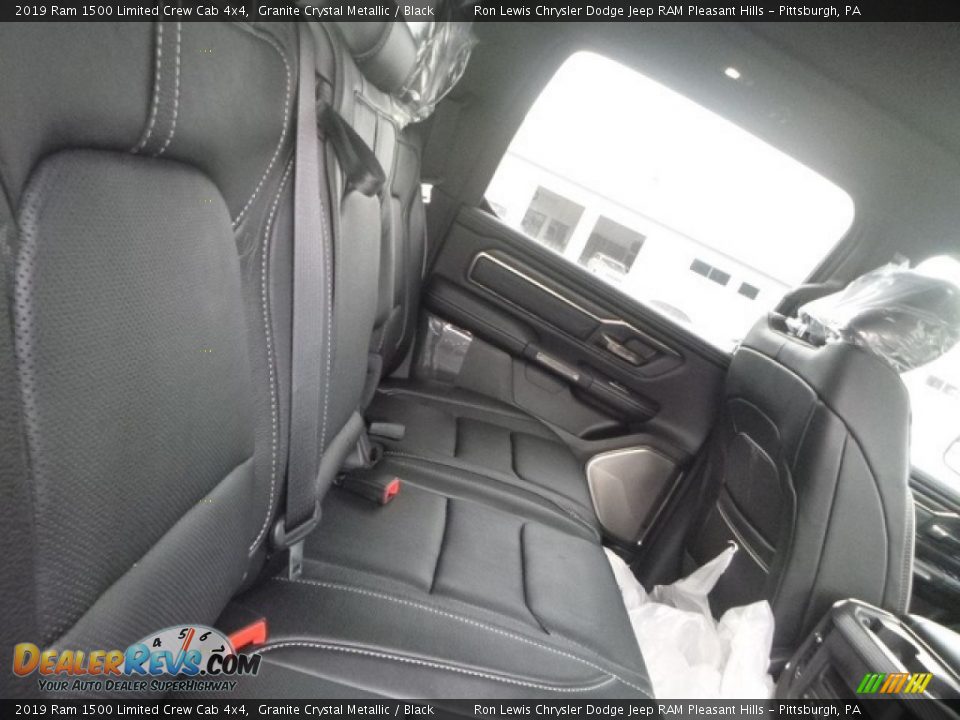 2019 Ram 1500 Limited Crew Cab 4x4 Granite Crystal Metallic / Black Photo #13