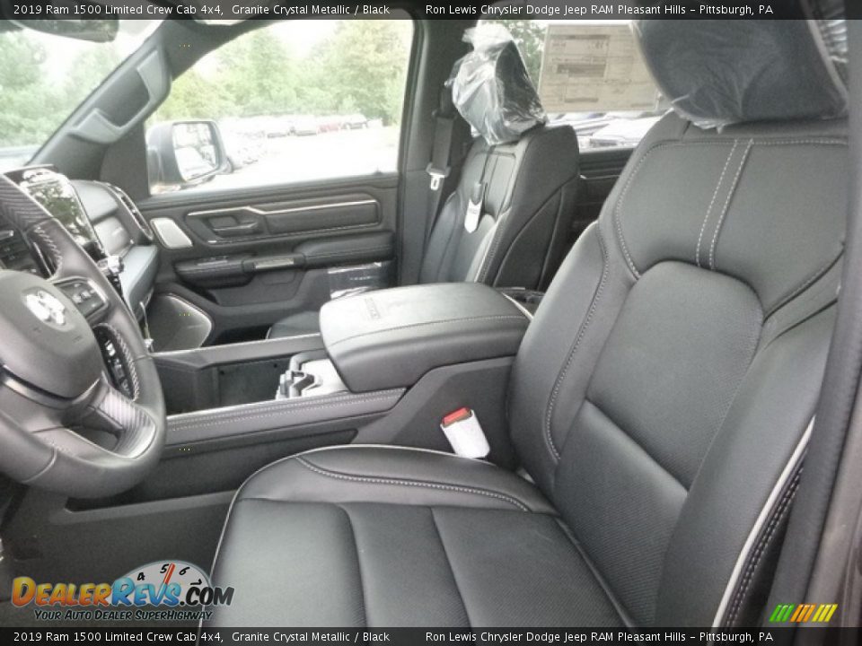 Front Seat of 2019 Ram 1500 Limited Crew Cab 4x4 Photo #15