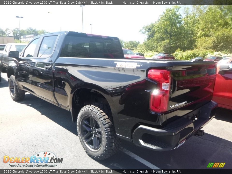 2020 Chevrolet Silverado 1500 LT Trail Boss Crew Cab 4x4 Black / Jet Black Photo #3