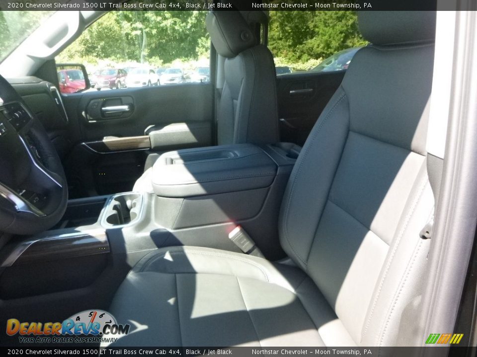 Front Seat of 2020 Chevrolet Silverado 1500 LT Trail Boss Crew Cab 4x4 Photo #13