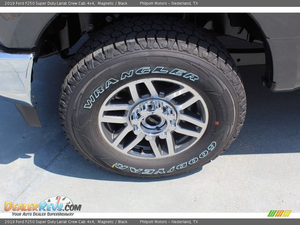 2019 Ford F250 Super Duty Lariat Crew Cab 4x4 Magnetic / Black Photo #5
