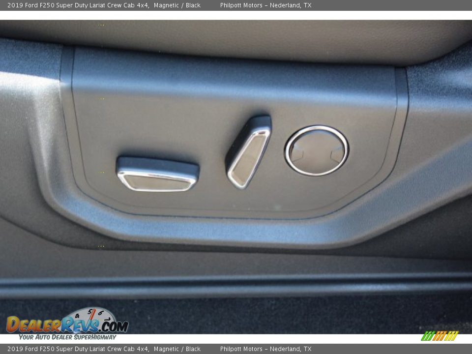 2019 Ford F250 Super Duty Lariat Crew Cab 4x4 Magnetic / Black Photo #8