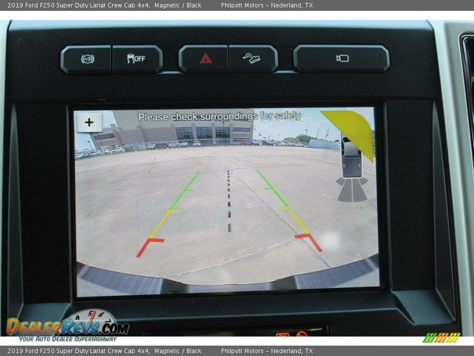 2019 Ford F250 Super Duty Lariat Crew Cab 4x4 Magnetic / Black Photo #15