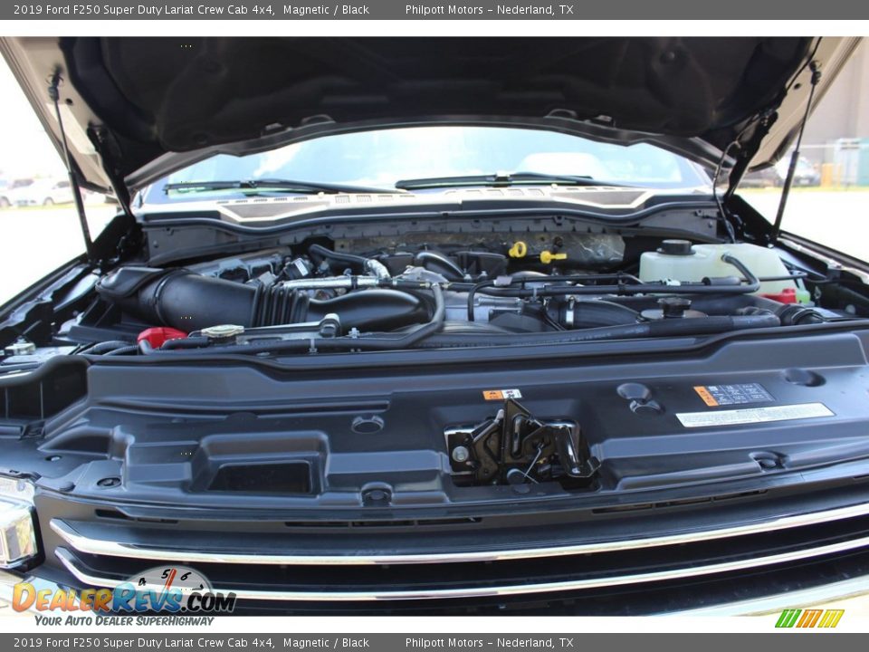 2019 Ford F250 Super Duty Lariat Crew Cab 4x4 Magnetic / Black Photo #22