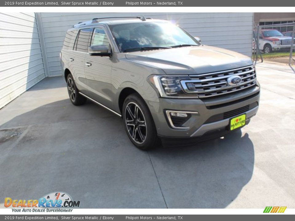 2019 Ford Expedition Limited Silver Spruce Metallic / Ebony Photo #2