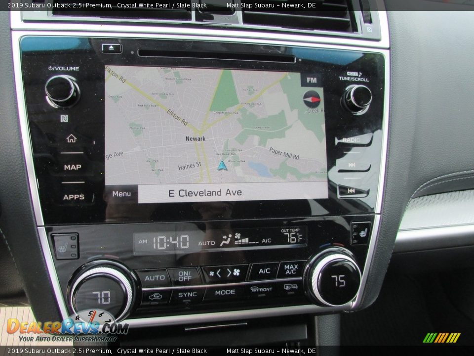 2019 Subaru Outback 2.5i Premium Crystal White Pearl / Slate Black Photo #27