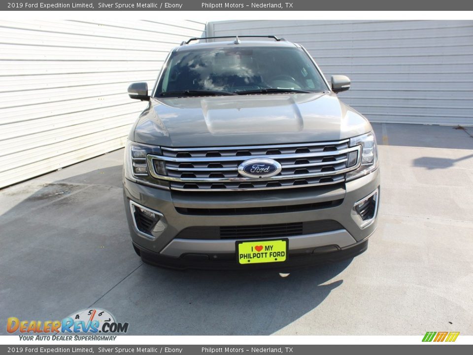 2019 Ford Expedition Limited Silver Spruce Metallic / Ebony Photo #3