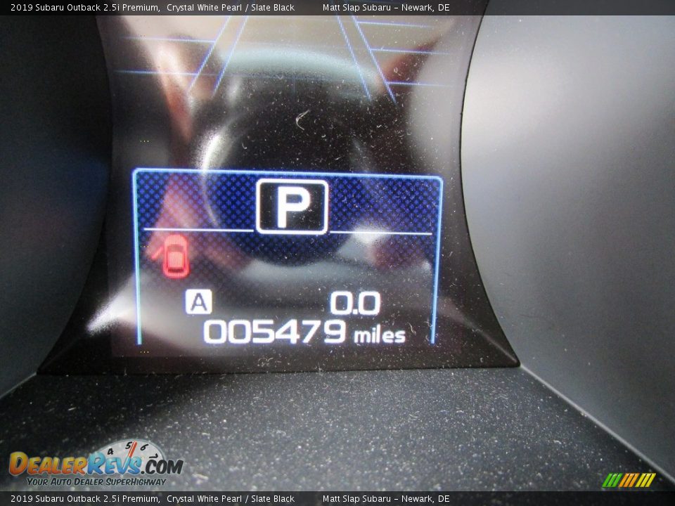 2019 Subaru Outback 2.5i Premium Crystal White Pearl / Slate Black Photo #30