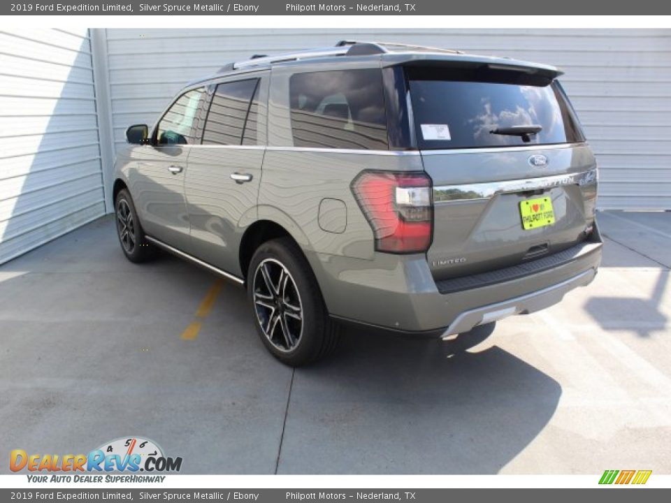 2019 Ford Expedition Limited Silver Spruce Metallic / Ebony Photo #6