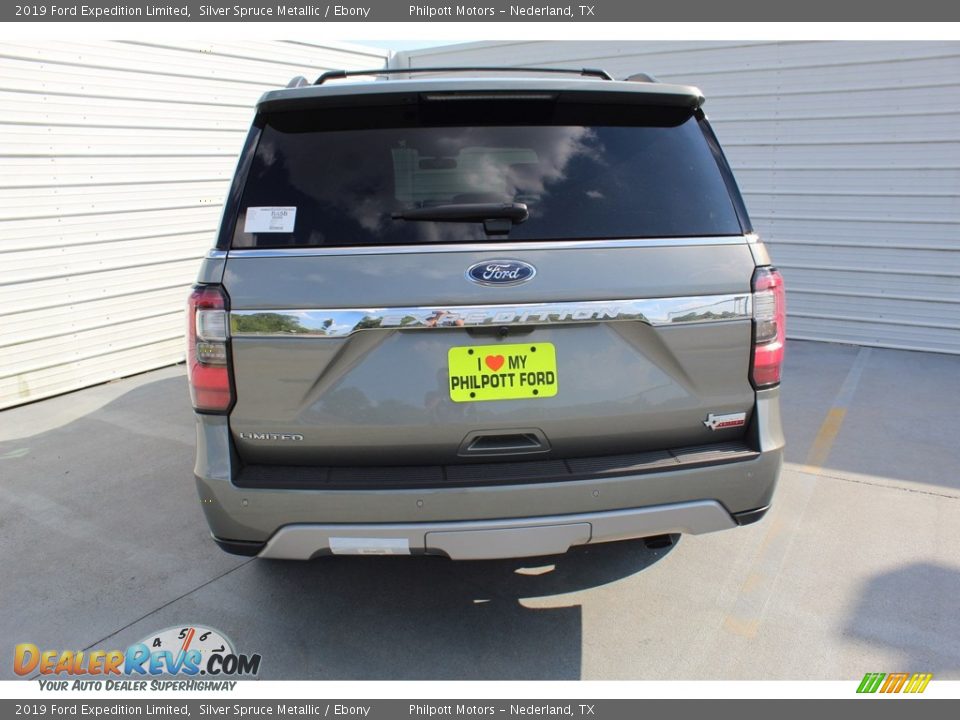 2019 Ford Expedition Limited Silver Spruce Metallic / Ebony Photo #7