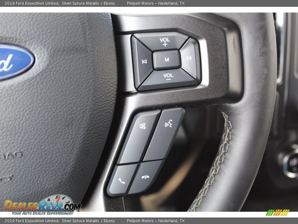 2019 Ford Expedition Limited Silver Spruce Metallic / Ebony Photo #13