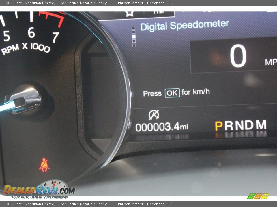 2019 Ford Expedition Limited Silver Spruce Metallic / Ebony Photo #15