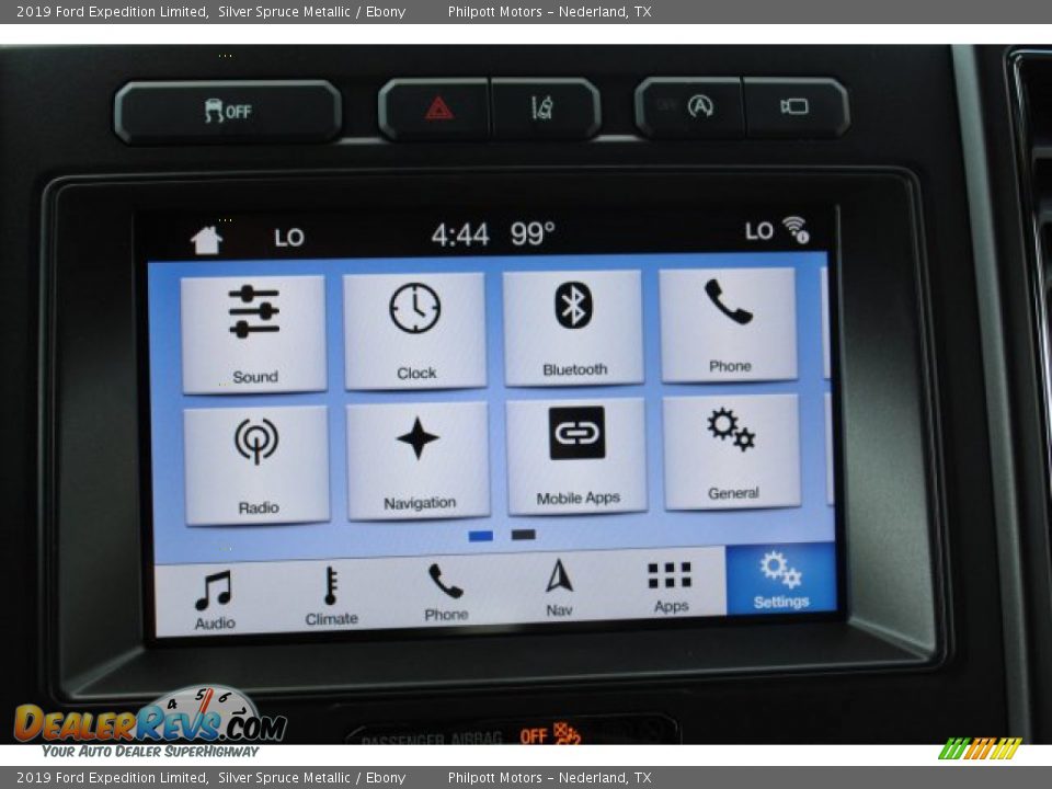 2019 Ford Expedition Limited Silver Spruce Metallic / Ebony Photo #16