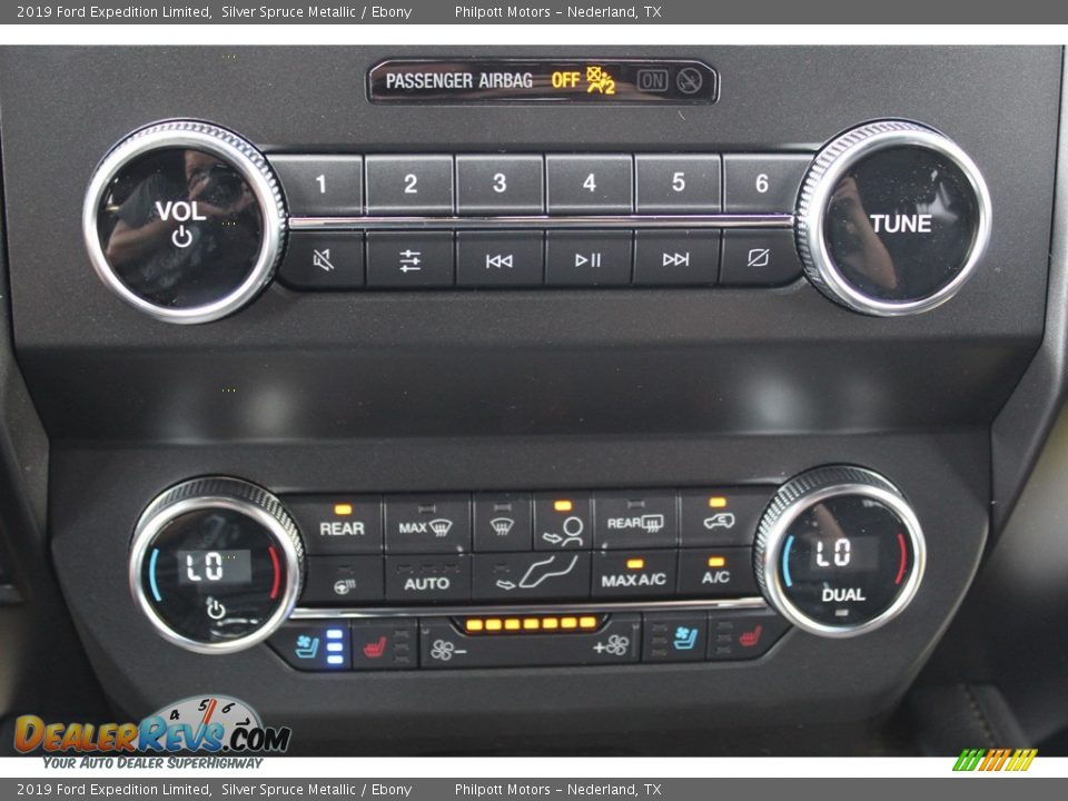 2019 Ford Expedition Limited Silver Spruce Metallic / Ebony Photo #17