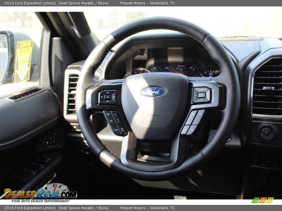 2019 Ford Expedition Limited Silver Spruce Metallic / Ebony Photo #25