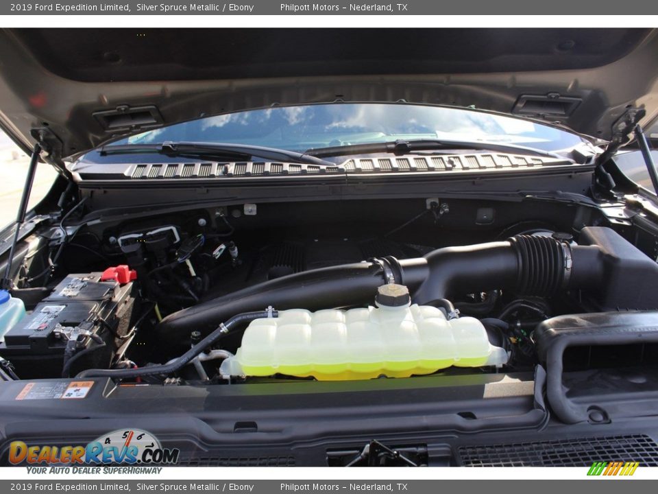 2019 Ford Expedition Limited Silver Spruce Metallic / Ebony Photo #28