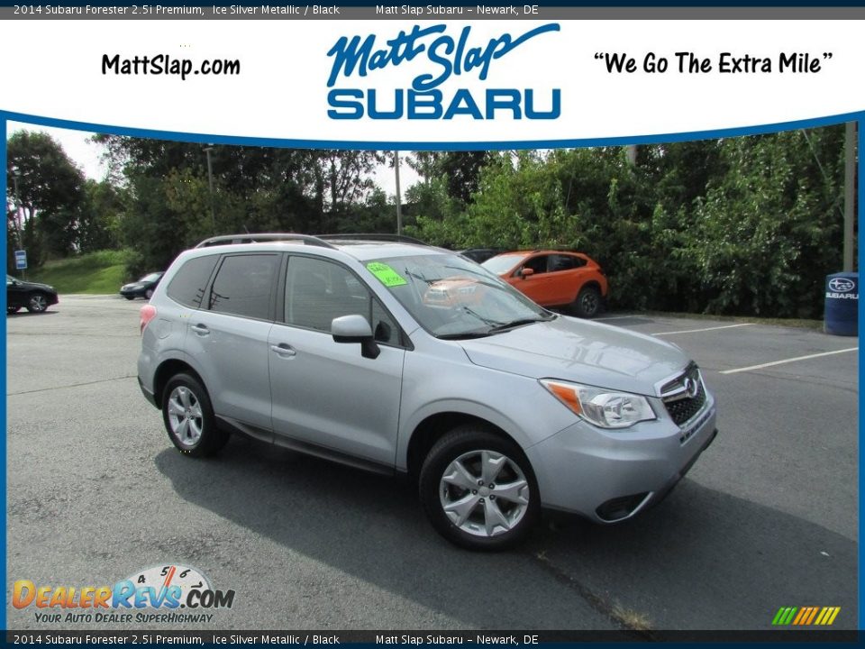2014 Subaru Forester 2.5i Premium Ice Silver Metallic / Black Photo #1