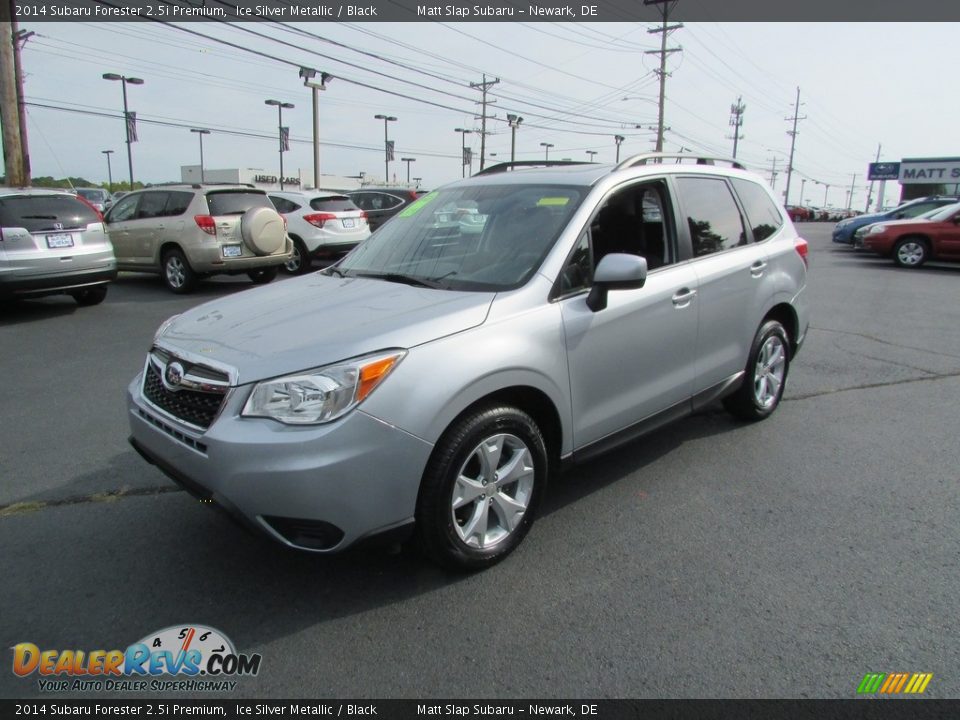 2014 Subaru Forester 2.5i Premium Ice Silver Metallic / Black Photo #2