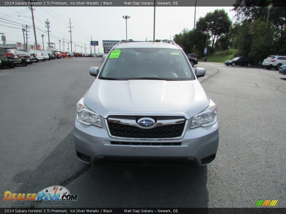 2014 Subaru Forester 2.5i Premium Ice Silver Metallic / Black Photo #3
