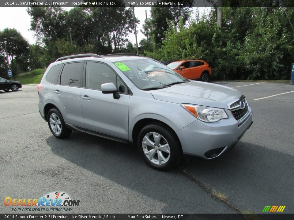 2014 Subaru Forester 2.5i Premium Ice Silver Metallic / Black Photo #4