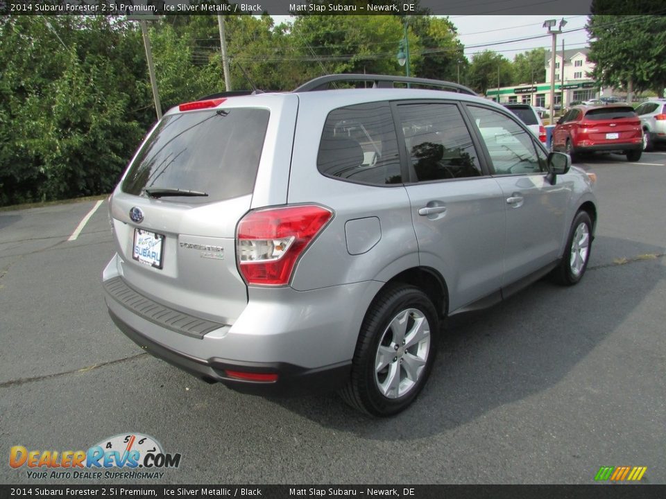 2014 Subaru Forester 2.5i Premium Ice Silver Metallic / Black Photo #6
