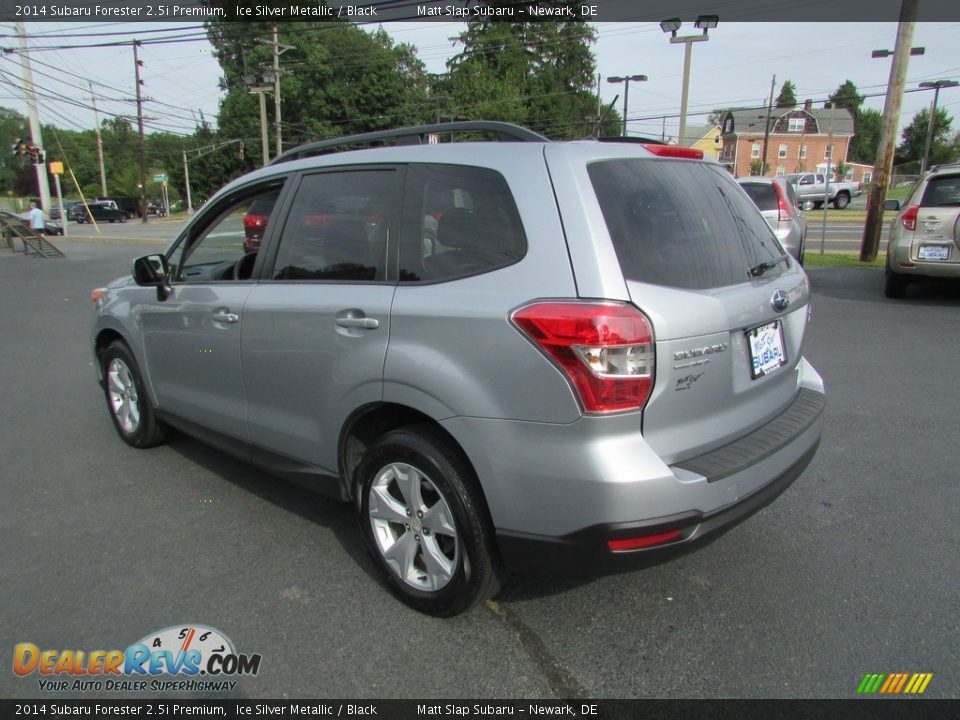 2014 Subaru Forester 2.5i Premium Ice Silver Metallic / Black Photo #8