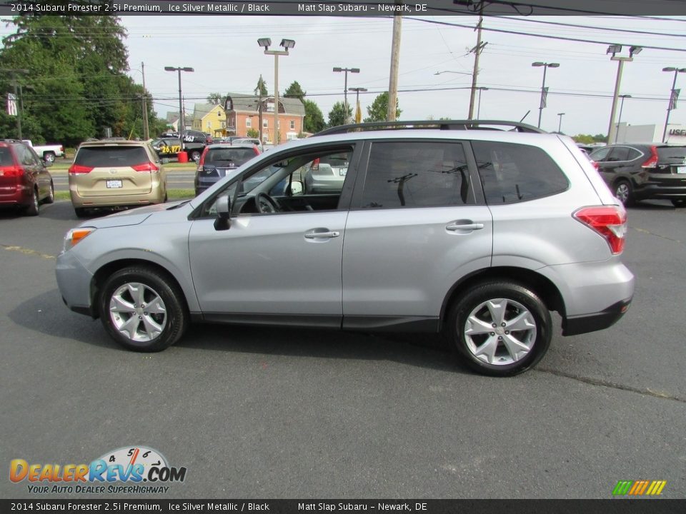 2014 Subaru Forester 2.5i Premium Ice Silver Metallic / Black Photo #9
