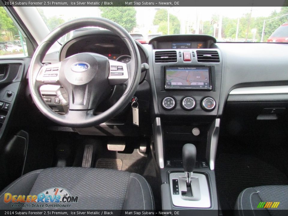 2014 Subaru Forester 2.5i Premium Ice Silver Metallic / Black Photo #10