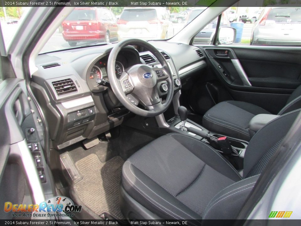 2014 Subaru Forester 2.5i Premium Ice Silver Metallic / Black Photo #12