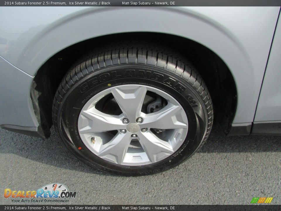 2014 Subaru Forester 2.5i Premium Ice Silver Metallic / Black Photo #23