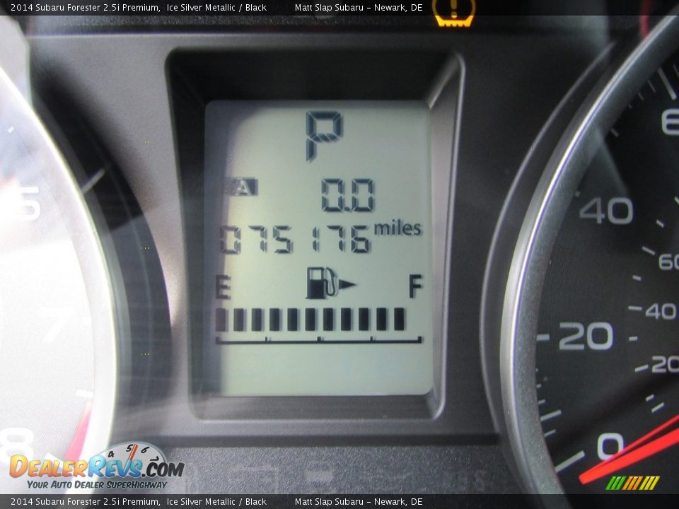 2014 Subaru Forester 2.5i Premium Ice Silver Metallic / Black Photo #29