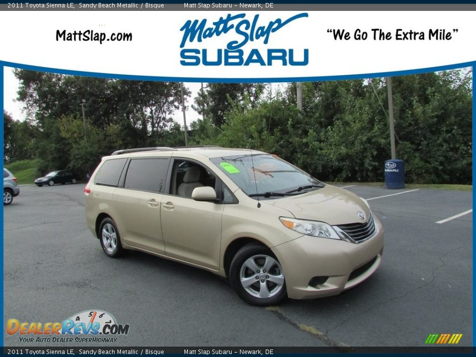 2011 Toyota Sienna LE Sandy Beach Metallic / Bisque Photo #1